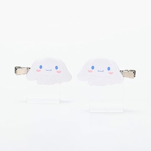 Sanrio N-1606-950181 Cinnamoroll Bangs Clip, Approx. 2.4 x 0.4 x 1.2 inches (6 x 1 x 3 cm), ABS Resin, Set of 2 thumbnail 4