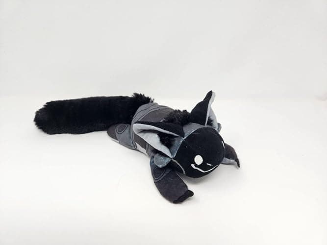 Boss Monsta Protobean V3 Plushie – Dark | Soft & Squishy Collectible Plush Toy | Adorable Robot Bean Plush for Snuggles & Display thumbnail 2