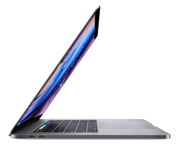 Apple 15.4in MacBook Pro Laptop (Retina, Touch Bar, 2.6GHz 6-Core Intel Core i7, 16GB RAM, 512GB SSD Storage) Space Gray (MR942LL/A) (2018 Model) (Renewed) thumbnail 2