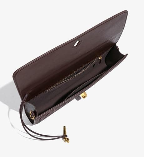 Upbull Trendy Woven Evening Clutch Purses Women Underarm Shoulder Handbag Cute Satchels Crossbody Purse PU Leather Wallet thumbnail 4