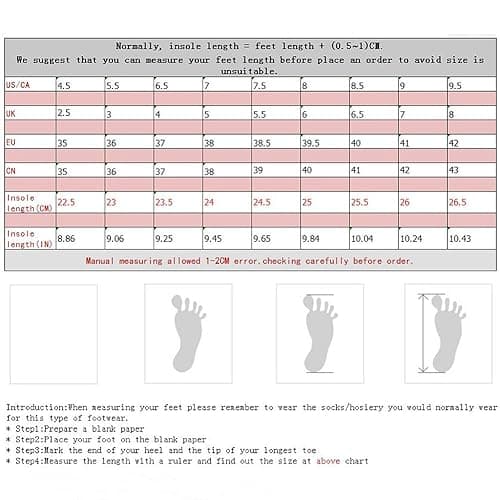 rismart Women's Tall Canvas Boots Knee Length Lace Up Punk Dancing Sneakers White, 8 thumbnail 7
