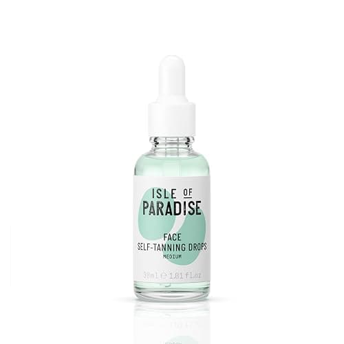 Isle of Paradise Self Tanning Drops - Color Correcting Self Tan Drops for Gradual Glow, Vegan and Cruelty Free, 1.01 Fl Oz - Image 1