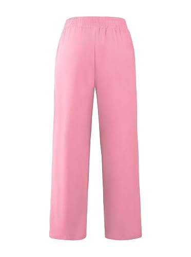 Ecolala Girls Loose Straight Leg Sweatpants High Waisted Baggy Joggers with Drawstring thumbnail 4