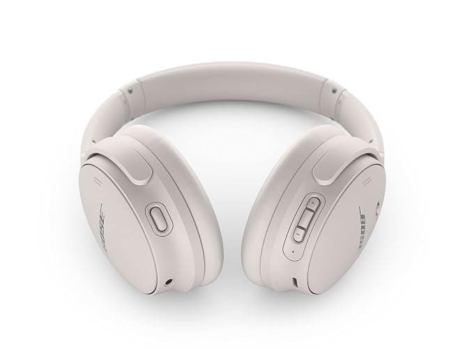 (Refurbished) Bose QuietComfort 45 Noise Canceling Bluetooth Headphones (White Smoke) thumbnail 3