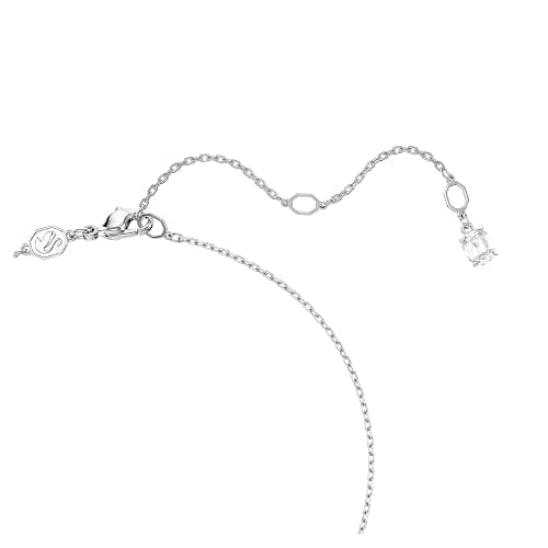 Swarovski Ariana Grande Collection, Clear Crystal & Pearls, Rhodium Finish, Necklaces, Earrings and Bracelets thumbnail 3