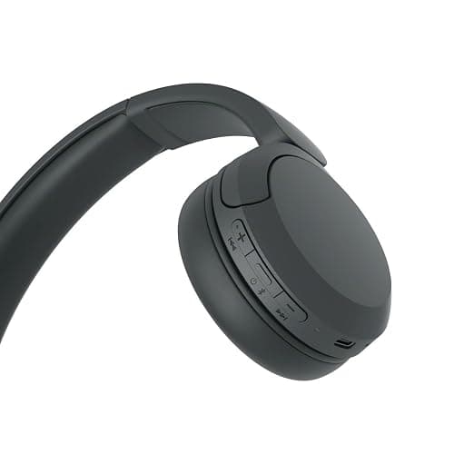 Sony WH-CH520 Wireless Headphones Bluetooth On-Ear Headset with Microphone and up to 50 Hours Battery Life with Quick Charging, Black thumbnail 10