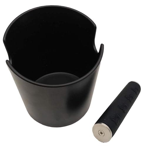 HOMEE Coffee Knock Box, 4.8in Barista Style Espresso Grounds Knock Box with Removable Heavy-Duty Knock Bar and Shock-Absorbent Durable and Non-Slip Base for Espresso Maker Accessories thumbnail 4