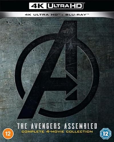 Avengers: Marvel Film Collection (The Avengers/Age of Ultron/Infinity War/Endgame) [4K UHD + Blu-Ray, Region Free] thumbnail 2