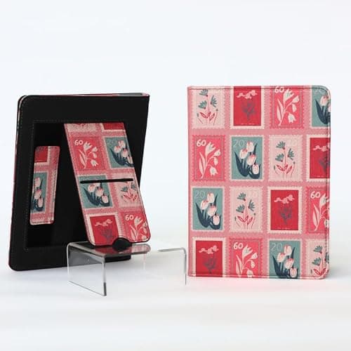 Lash Next Door Send Me A Postcard Compatible with Kindle Paperwhite Case 11th Generation– Premium Protective Cover with Built-in Stand, Hand Strap, Smart Magnetic Closure - Image 1