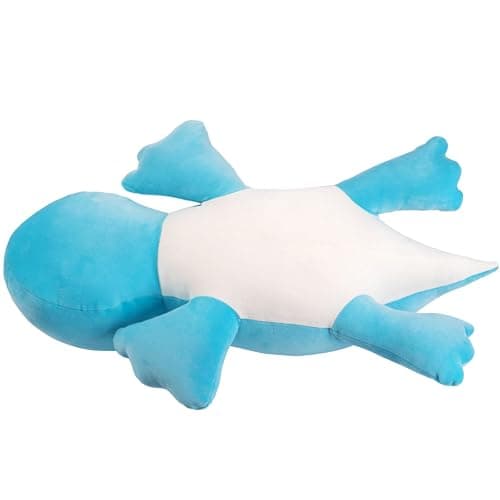 Crillop 4LB Cute Weighted Stuffed Animals Plush - 24 inch Soft Weighted Dinosaur Plush Toy Pillow for Adults and Children (Blue Dinosaur) thumbnail 4