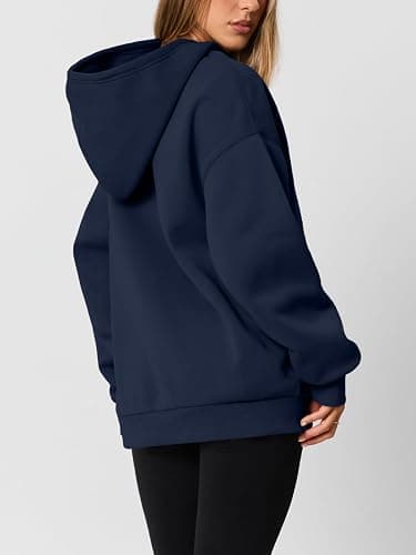 AUTOMET Womens Oversized Hoodies Fleece Trendy Sweatshirts Fall Fashion 2025 Pullover Winter Clothing Outfits thumbnail 4