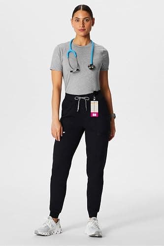 Fabletics Women's High Rise Active Scrub Jogger - MotionTech, 4-Way Stretch, Pocket-Packed, Lightweight, Semi-Slim Fit thumbnail 2