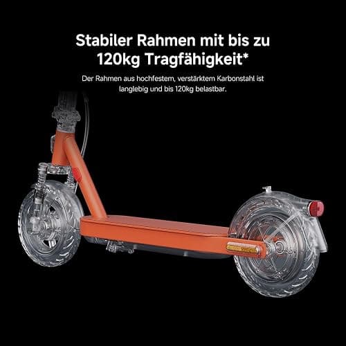 Xiaomi E-Scooter 4 Lite, 4 Pro Plus, 4 Ultra, 5 Elite, 5, 5 Pro oder 5 Max mit Deutscher Straßenzulassung (max 20km/h, bis zu 70km Reichweite und 25% Steigung, Luftreifen, Dual-Bremsen, Display, App) thumbnail 9