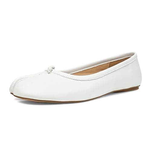 POYOIOR Tabi Flats Women Split Toe Shoes Wide Width Ballet Flats Comfort Casual Work Shoes for Women Office 2025 Spring - Image 1