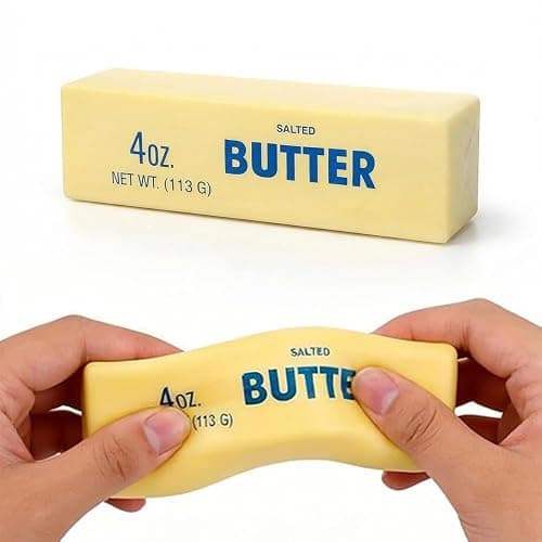 Butter Squishy, 2026 New 5.51x1.57inch Slow Rising Sensory Relaxation Tool, Premium Stress Relief Ball for Anxiety Relief, Party Favors & Office Daily Use (1 Pcs) - Image 1