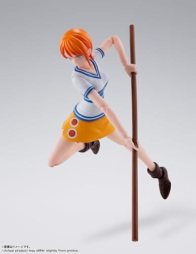 TAMASHII NATIONS - One Piece - Nami -Romance Dawn- S.H.Figuarts Action Figure thumbnail 5
