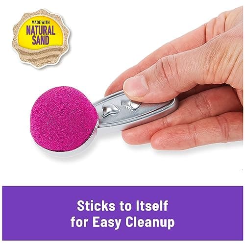 Kinetic Sand Scents, Ice Cream Treats Playset with 3 Colors Scented Play Sand & 6 Tools, Sensory Toys for Kids Ages 3 and up thumbnail 4