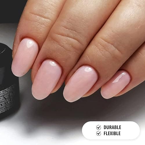 Sincero Salon Solid Builder Gel for Nails - Sakura - Hard Gel Builder for Extension - Nail Repair and Strengthener - LED UV Builder Gel for Nails - Use with Nail Forms - Nail Hardener Gel 15ml thumbnail 3