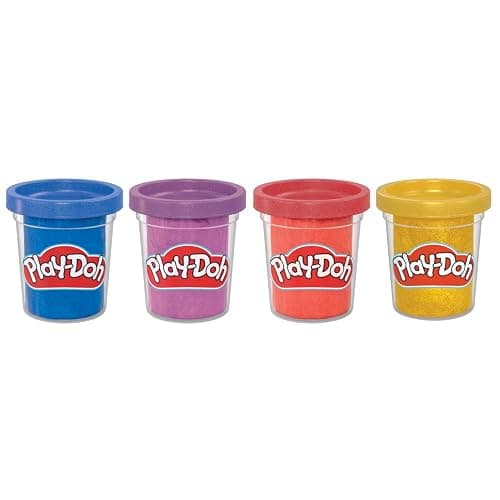 Play-Doh 4-Pack Shimmer Clay thumbnail 2