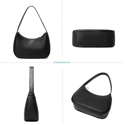 CYHTWSDJ Shoulder Bags for Women, Cute Hobo Tote Handbag Mini Clutch Purse with Zipper Closure thumbnail 6