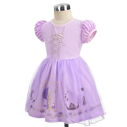 4T Dressy Daisy Princess Dress Halloween Costumes Fancy Party Birthday Summer Dresses for Toddler & Little Girls thumbnail 3
