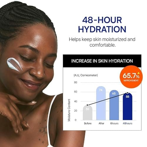 ROUND LAB Birch Juice Moisturizing Cream 2.7 Fl Oz | 48-Hour Deep Hydrating Face Moisturizer, Birch Sap & Vita Hyaluronic Acid, For Acne-Prone Skin, Korean Skin Care thumbnail 6