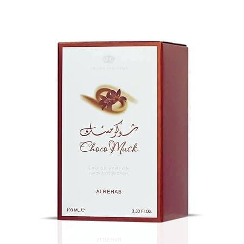 Al-Rehab Choco Musk Eau de Parfum for Women & Men - 100ml (3.4 oz) | Warm Spicy Gourmand Perfume with Chocolate, Vanilla & Amber | Sweet, Musky & Addictive | Long-Lasting Arabian Cocoa Fragrance thumbnail 4