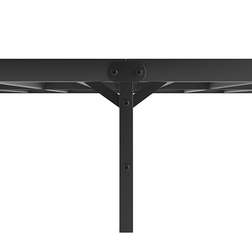 Heavy Duty Metal Platform Bed Frame with Underbed Storage Queen Size Bed Frame with Headboard No Box Spring Needed Mattress Foundation, Black thumbnail 5