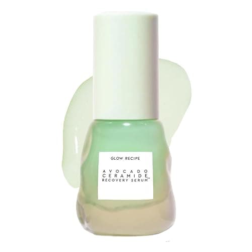 Glow Recipe Avocado Ceramide Serum - Soothing, Hydrating Face Serum for Women & Men, Redness Relief & Skin Barrier Repair - Lightweight, Milky Korean Skincare for Dry, Sensitive Skin (30 ml) - Image 1