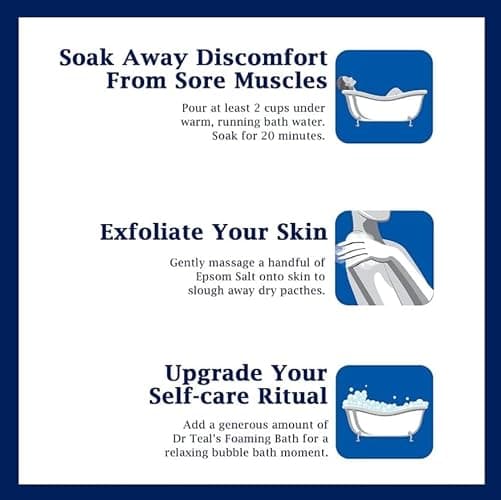 Dr Teal's Melatonin 5-Piece Bath Gift Set - Give the of Better Sleep Contains 11 oz Soak, 3 Bath, Body Wash, 1 Oil, & Lotion At Home Spa Kit Pure Epsom Salt 80 Ounce thumbnail 5