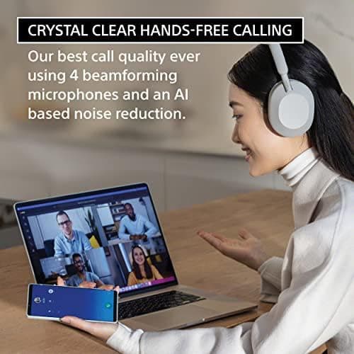 Sony WH-1000XM5 The Best Wireless Noise Canceling Headphones, Auto NC Optimizer, 30-Hour Battery, Alexa Voice Control, Smoky Pink - Smoky Pink - One Size - Headphones thumbnail 10