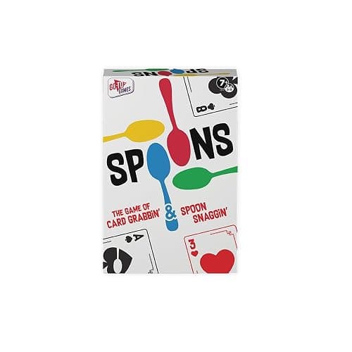 Spoons Games, Card Games for Kids - Deck of Cards, 3-5 Multi-Player Card Game, Ages 7+ thumbnail 4
