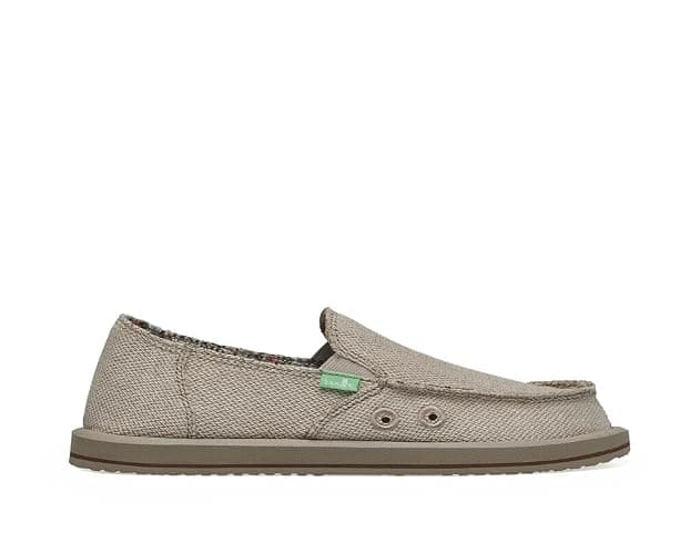 Sanuk Womens Donna Soft Top Hemp Loafers | Womens Shoes | Slip On Shoes for Women | Women's Slip-on Loafers | Memory Foam Footbed - Image 1