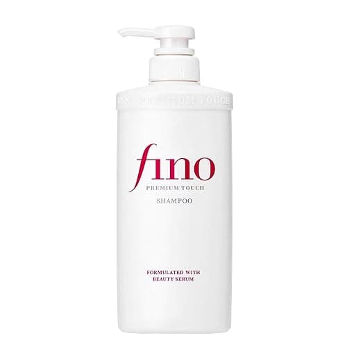 "Shiseido Fino Premium Touch Shampoo - Formulated with Beauty Serum, 550ml" - Image 1