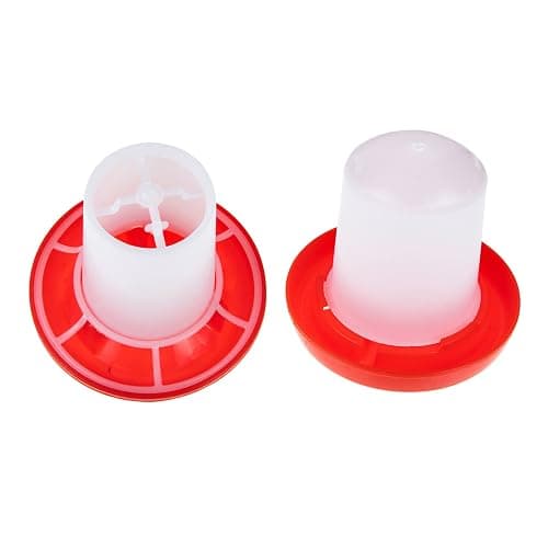 IMIKEYA 1 Set Quail Feeder Chick Feeder Quail Waterer Small Chick Feeder Poultry Chicken Water Jar Poultry Water Bucket Automatic Poultry Water Feeder Poultry Feeding Equipment Feeding Cup - Image 1