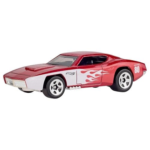 Hot Wheels Toy Cars, 5-Pack of 1:64 Scale Toy Cars with Collectible Deco & Packaging, Core Mattel 80th Anniversary Set of 5 Vehicles thumbnail 4