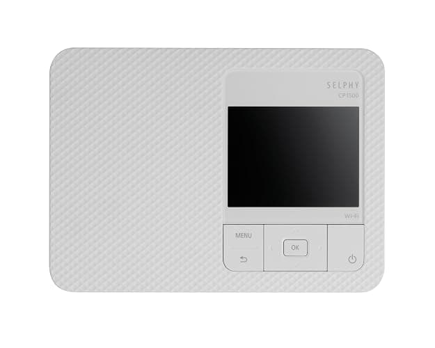 Canon SELPHY CP1500 Compact Photo Printer White | Includes paper cassette, power adapter and AC cable for printing, organization and power thumbnail 8