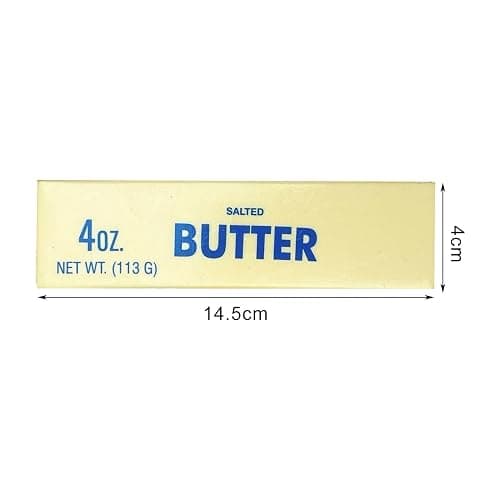1Pc/2Pcs Butter Stick Slow Rising Squeeze Toy Salted Butter Bar Slow Rising Figure Stress Relief Fidget Toy for Anxiety Relief Hand Relax (1) thumbnail 3