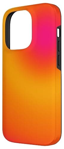 iPhone 14 Pro Pink Orange Aura Ombre Case - iPhone 14 Pro thumbnail 2