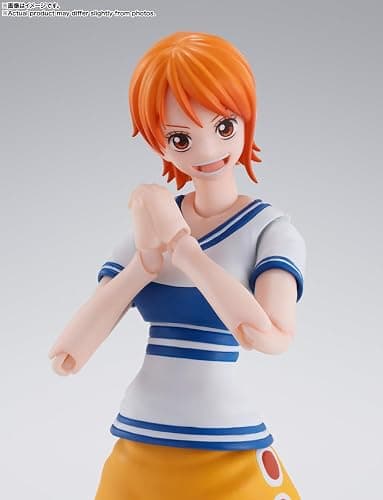 TAMASHII NATIONS - One Piece - Nami -Romance Dawn- S.H.Figuarts Action Figure thumbnail 8