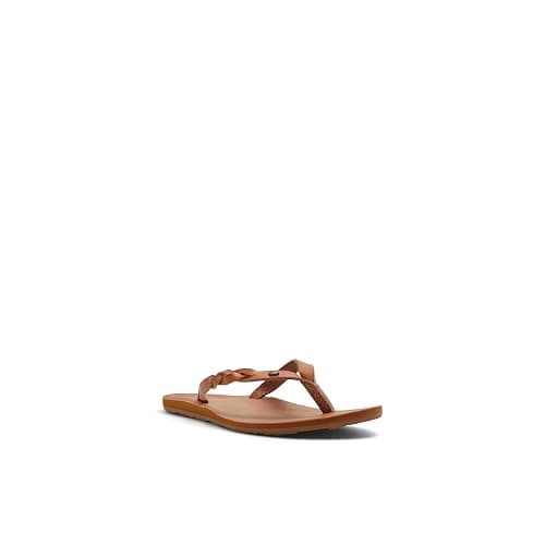 Roxy Women's Liza Sandal Flip-Flop - 5 Black 21 thumbnail 3