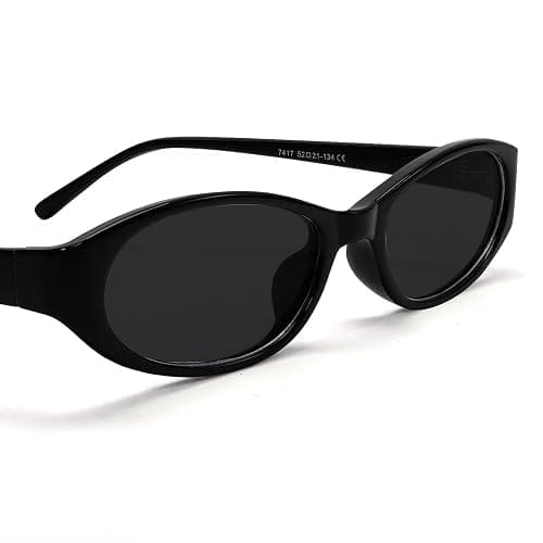 GUVIVI Retro Oval Sunglasses for Women 2026 90s Small Chic Cat Eye Sun Glasses Sunnies Lightweight Shades thumbnail 6