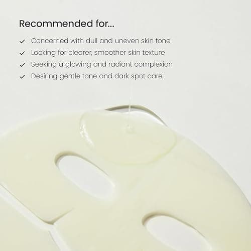 BIODANCE Radiant Vita Niacinamide Real Deep Face Mask 4 Pcs | Hydrogel Overnight Mask | Tone Correction, Texture Refining and Glow | Korean Face Mask for Glass Skin | Korean Skincare, Easter Gifts thumbnail 9