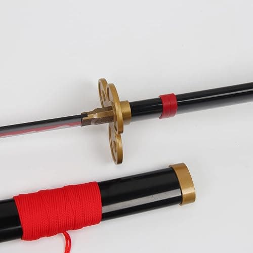 SV Anime Sword Cosplay Roronoa Zoro Sword Shusui&Wado Ichimonji&Sandai Kitetsu&Yubashiri&Death Surgeon Sword Katana103cm/40 inch thumbnail 4