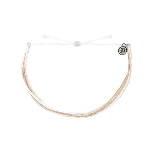 Pura Vida Anklet 100% Waterproof Wax-Coated With Iron-Coated Copper Charm | Lightweight anklet with adjustable fit for comfortable, beach-ready everyday style. - Image 1