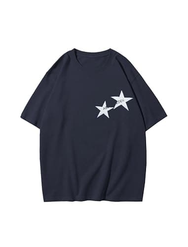 Aelfric Eden Star Graphic Tees Unisex Oversized Tshirts Casual Summer Baggy Streetwear Tops thumbnail 6