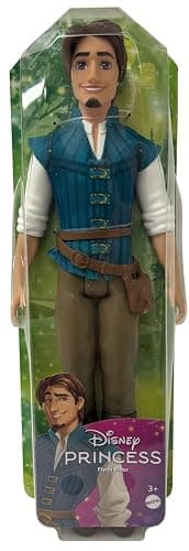 ​Disney Princess Toys, Posable Flynn Rider Fashion Doll in Signature Look Inspired by the Disney Movie Tangled, Gifts for Kids thumbnail 4
