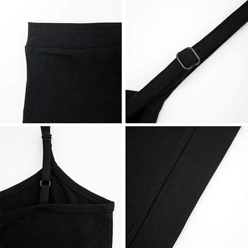 NEWITIN 4 Pack Spaghetti Strap Camisole Top Adjustable Strap Tank Top for Women thumbnail 4