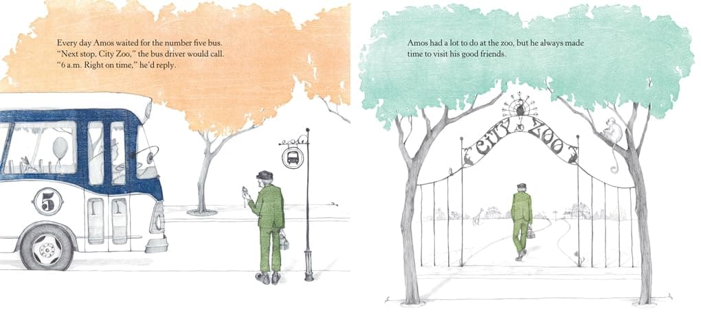 A Sick Day for Amos McGee: (Caldecott Medal Winner) thumbnail 2