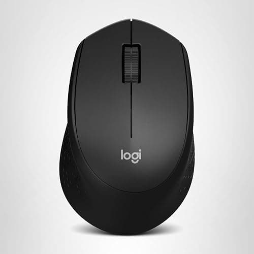 Logitech M330 SILENT Wireless Mouse, 2.4GHz with USB Receiver, Optical Tracking, Quiet & Lightweight, Long Battery Life, for PC, Mac, Laptop, Chromebook - Black thumbnail 9